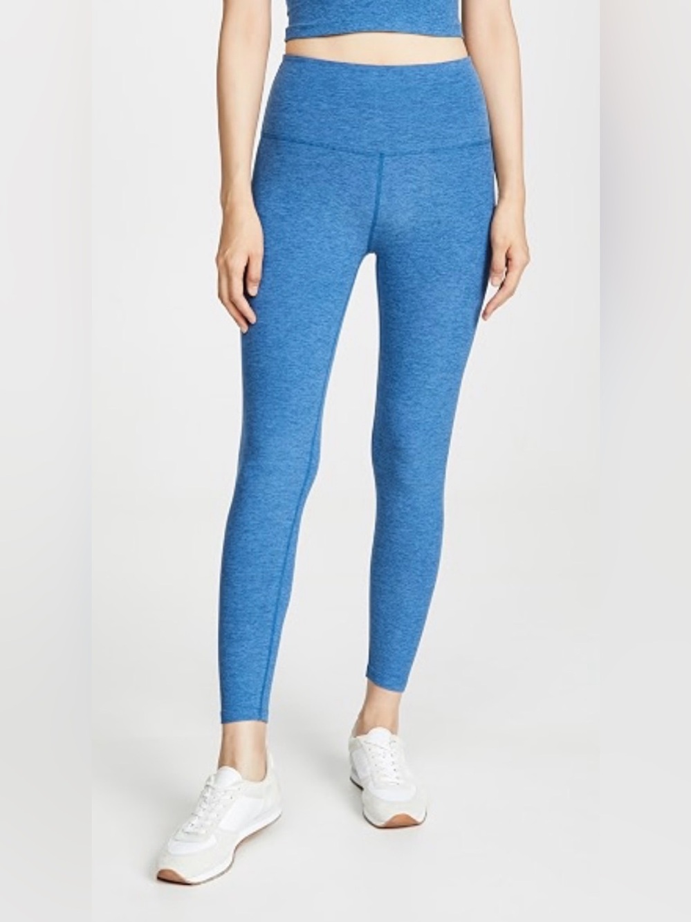Beyond yoga Spacedye caught midi high waisted legging women’s size XS blue